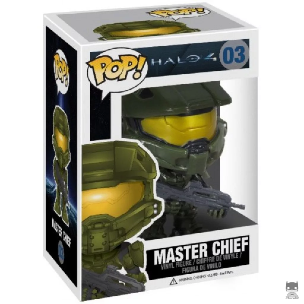 Figurine Funko POP Master Chief avec boîte