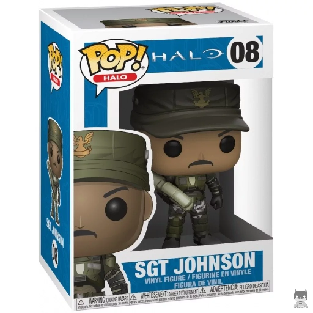 Figurine Funko POP Sgt. Johnson avec boîte