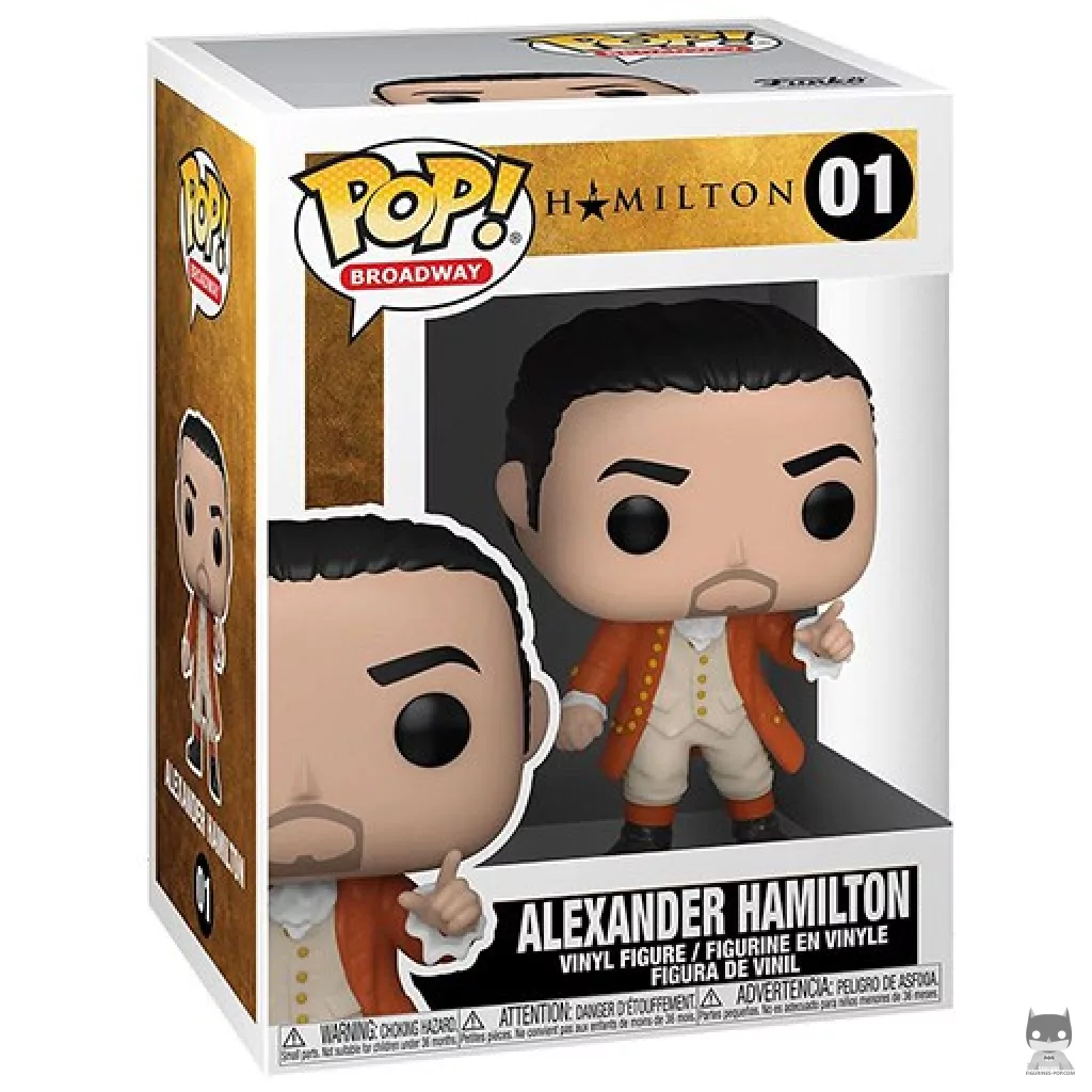 Figurine Funko POP Alexander Hamilton avec boîte