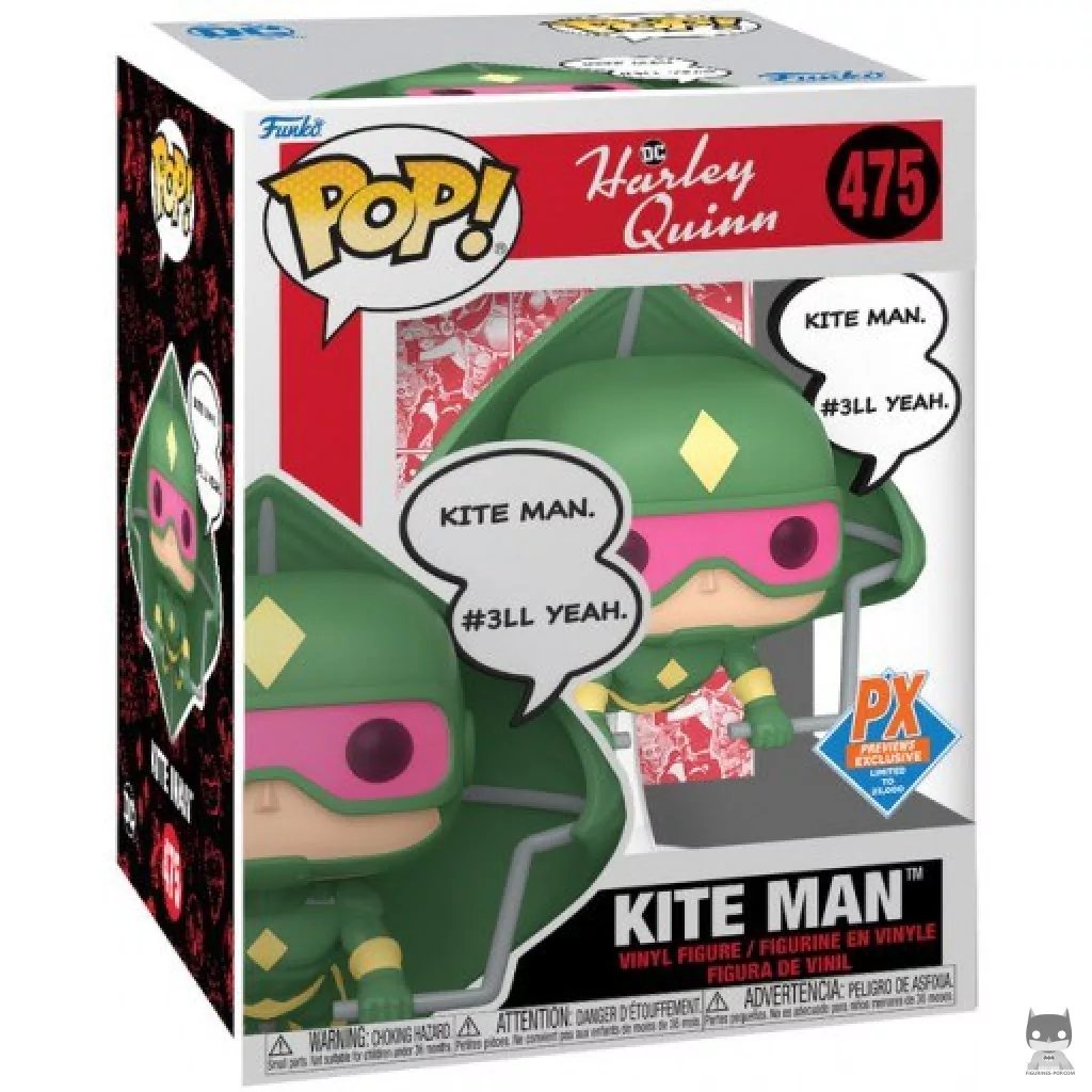 Figurine Funko POP Kite Man avec boîte