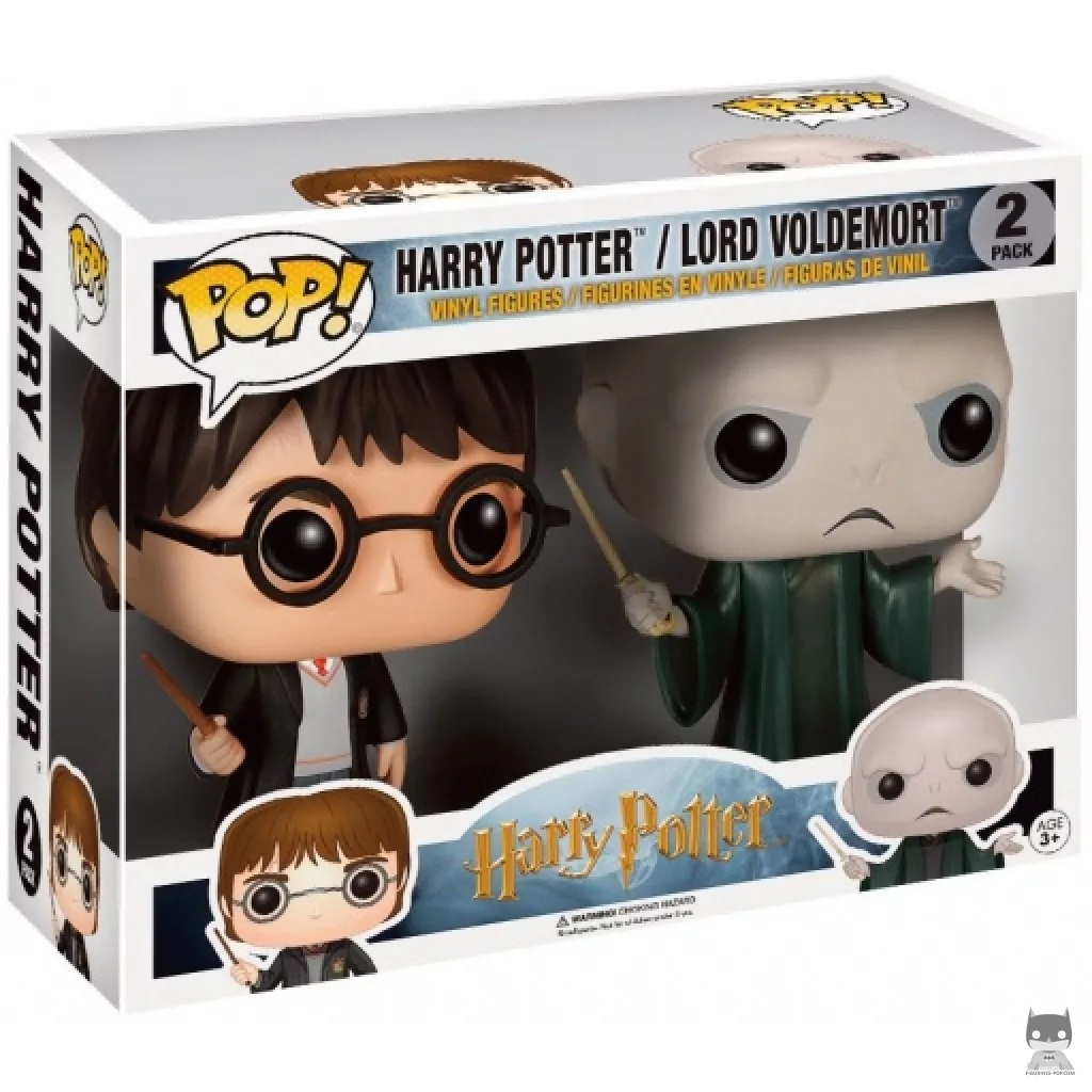Figurine Funko POP Harry Potter & Lord Voldemort avec boîte