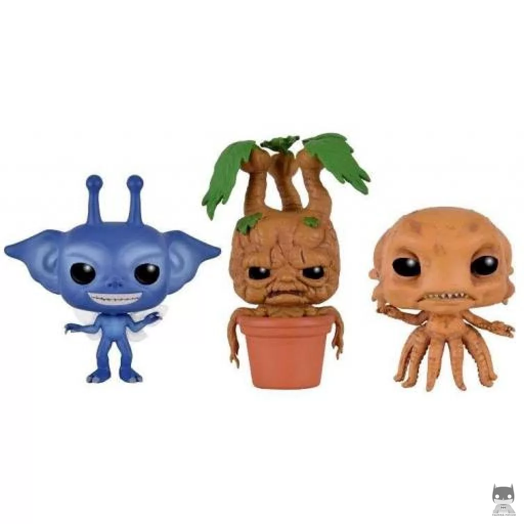 Figurine Funko POP Pixie, Mandragore & Stangulot (Harry Potter)