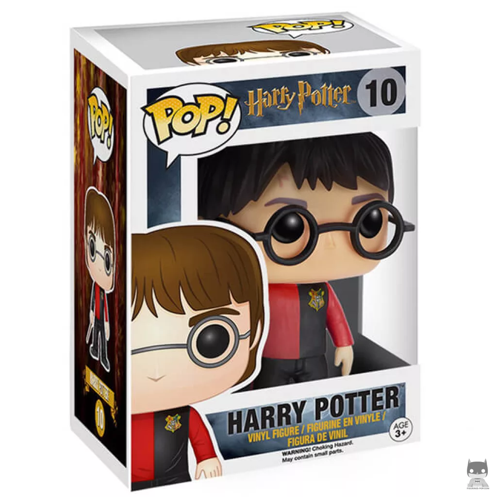 Figurine Funko POP Harry en tenue du Tournoi des Trois Sorciers avec boîte
