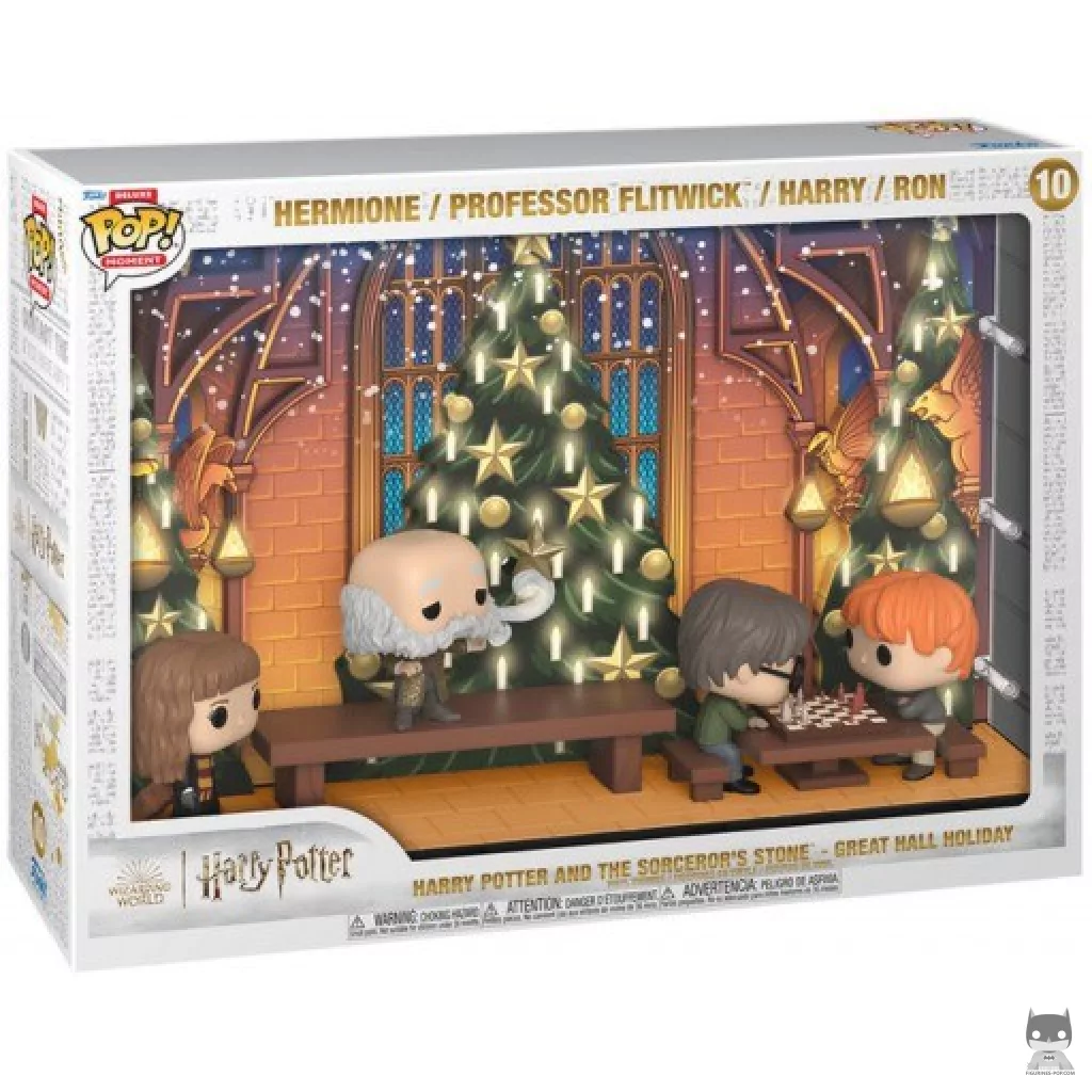 Figurine Funko POP Harry Potter à l'École des Sorciers - Hall à Noël avec boîte