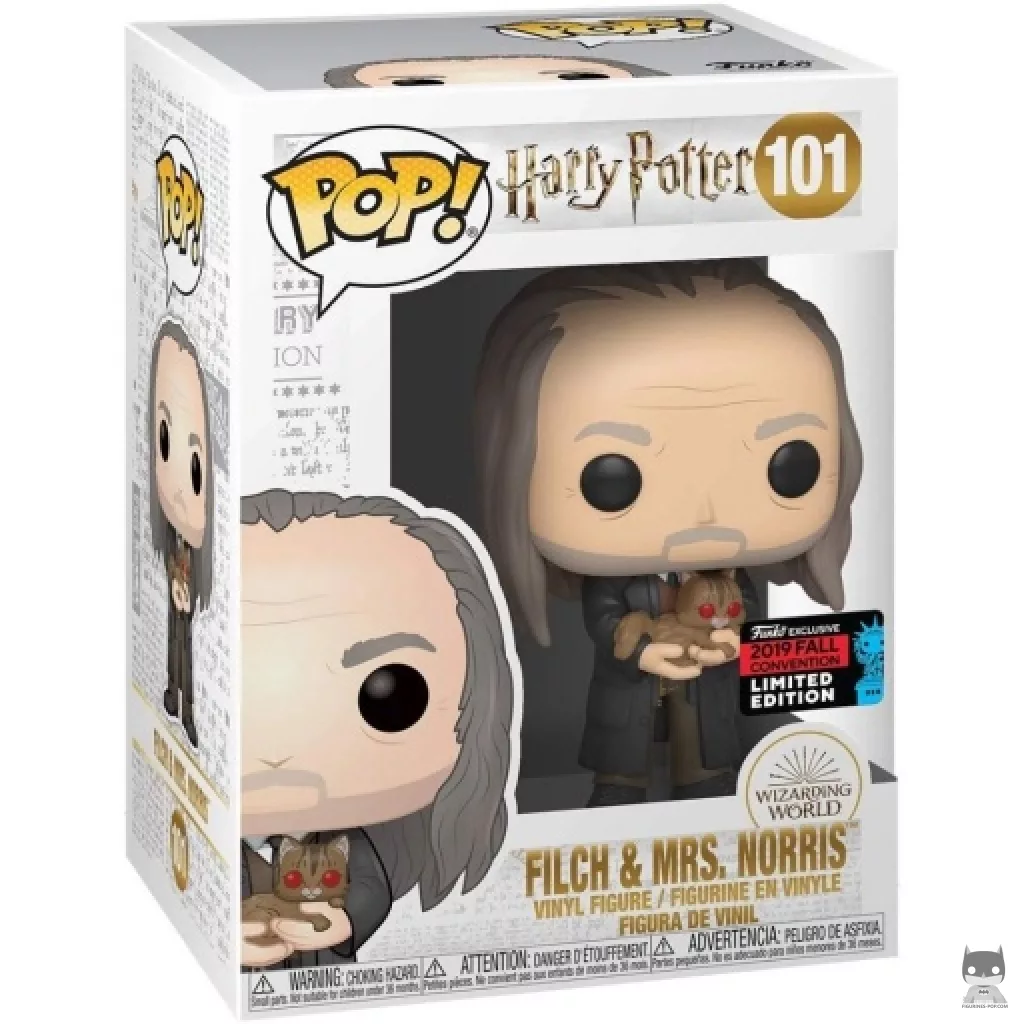 Figurine Funko POP Rusard & Miss Teigne avec boîte