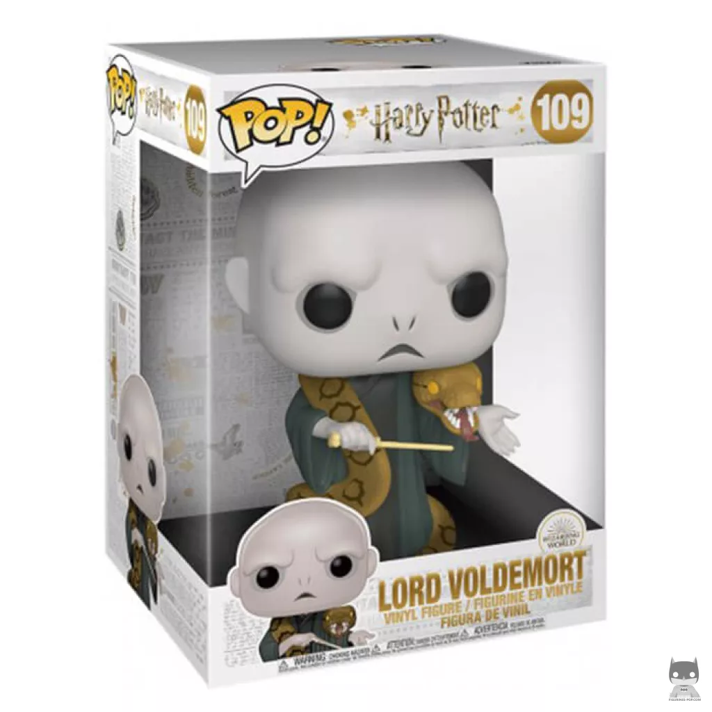 Figurine Funko POP Lord Voldemort (Supersized 10'') avec boîte