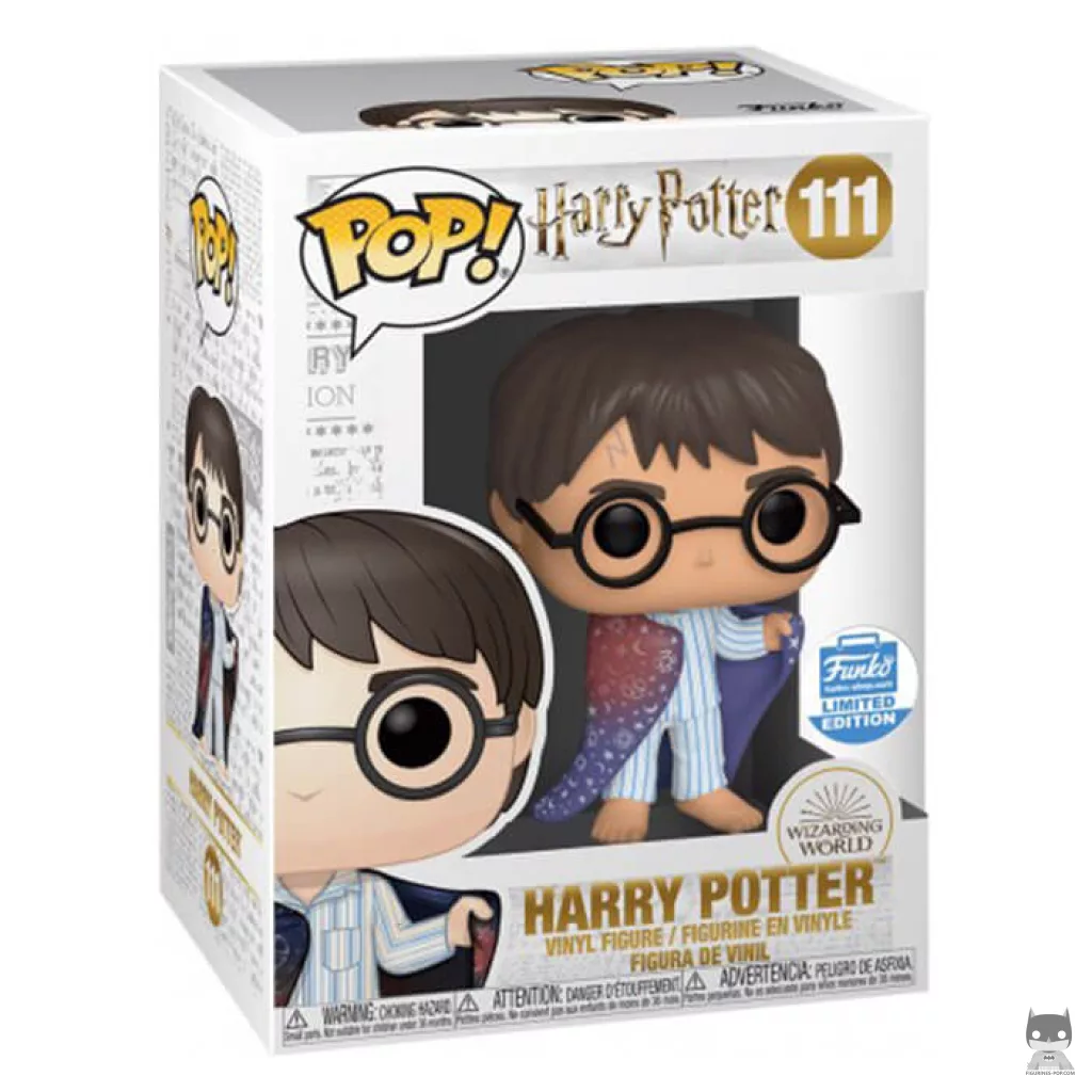 Figurine Funko POP Harry Potter sous cape d'invisibilité avec boîte