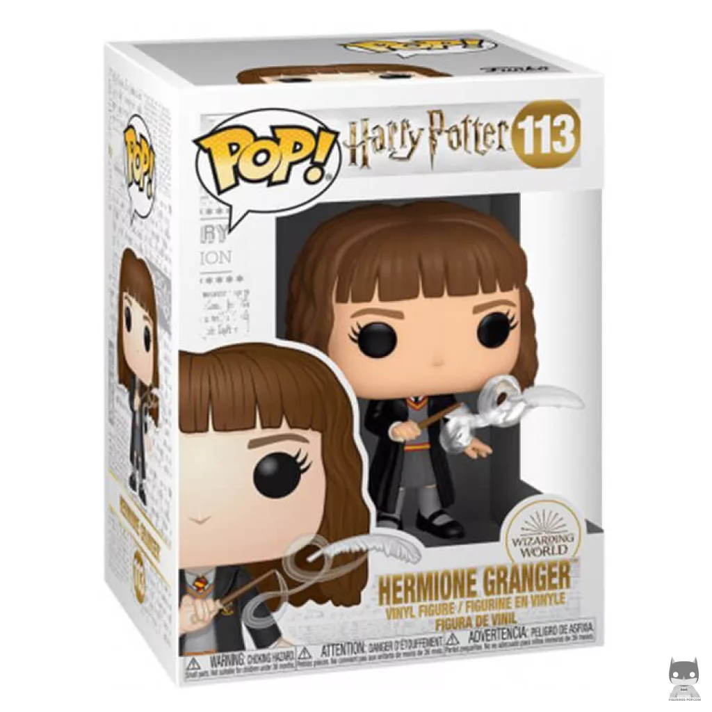 Figurine Funko POP Hermione avec une plume avec boîte