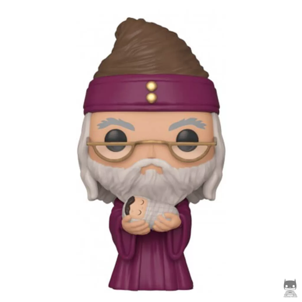 Figurine Funko POP Dumbledore avec Harry bébé (Harry Potter)