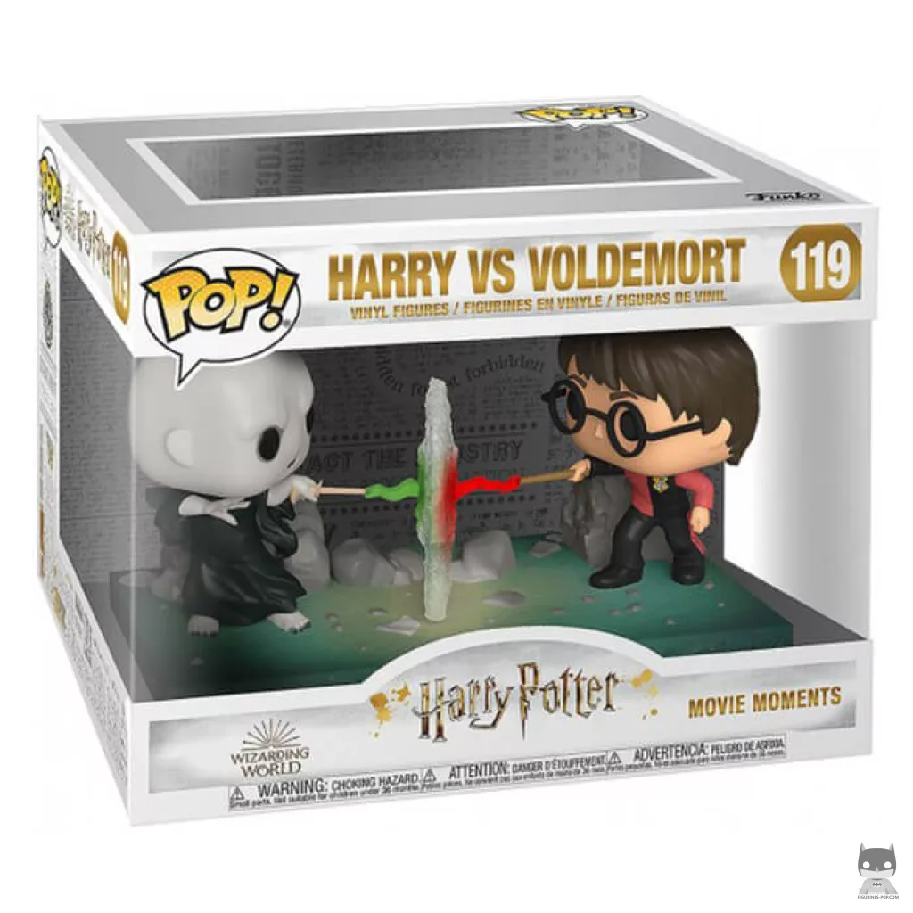 Figurine Funko POP Harry vs. Voldemort avec boîte