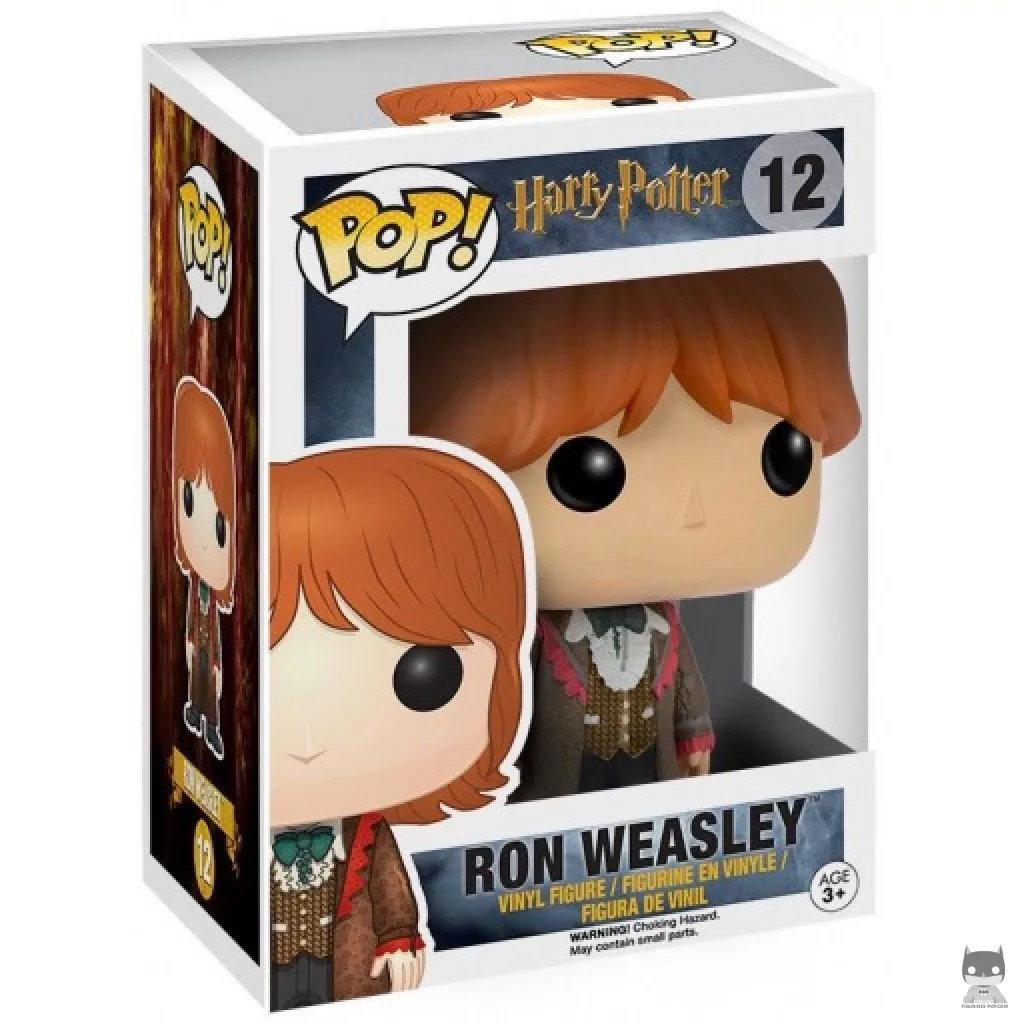 Figurine Funko POP Ron Weasley en tenue de Bal avec boîte