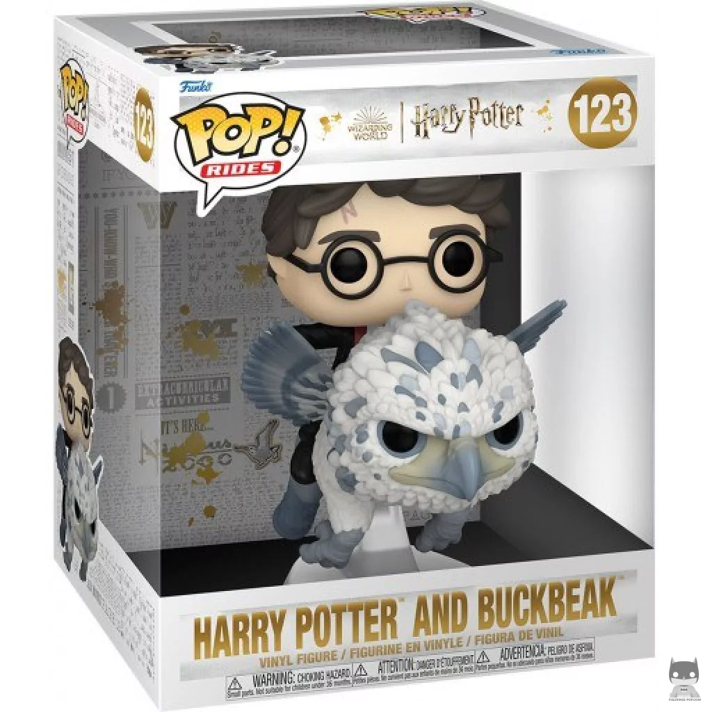 Figurine Funko POP Harry Potter et Buck l'Hippogriffe avec boîte