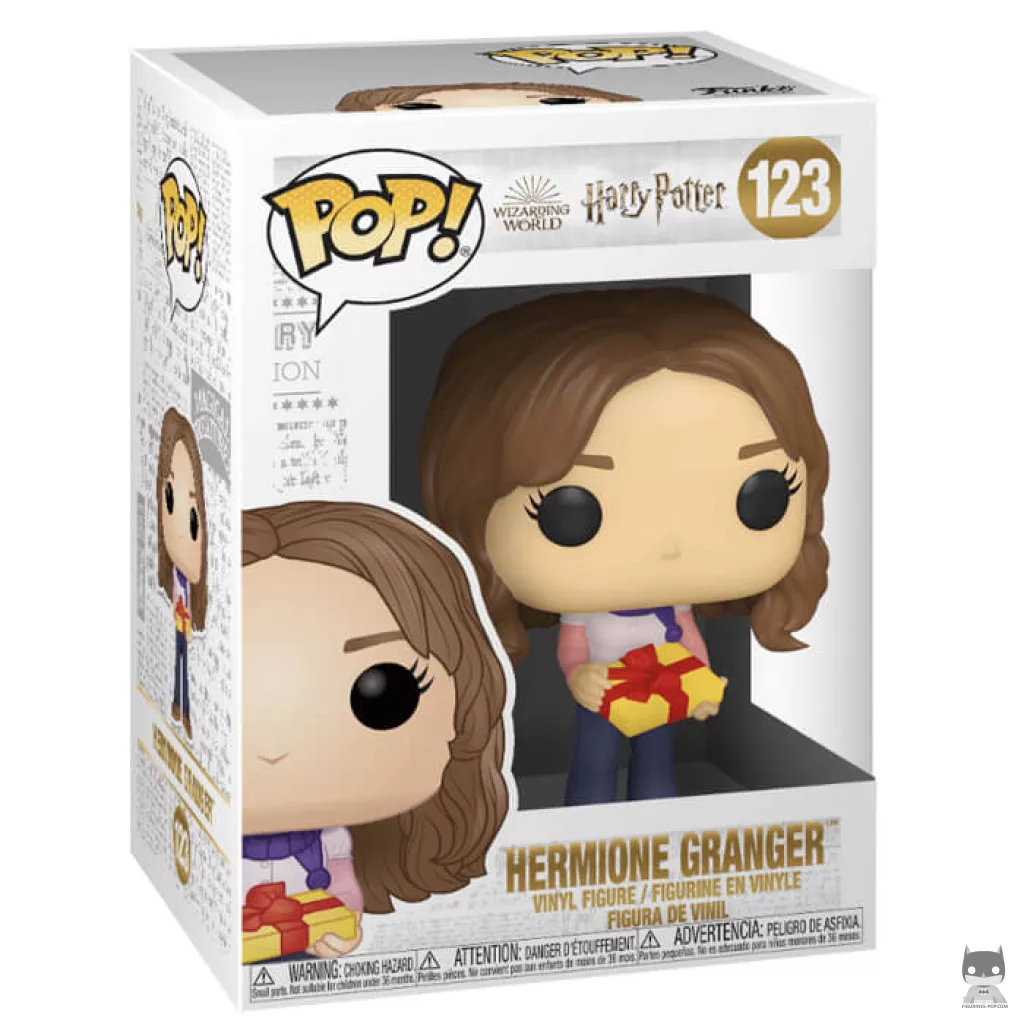 Figurine Funko POP Hermione Granger à Noël avec boîte