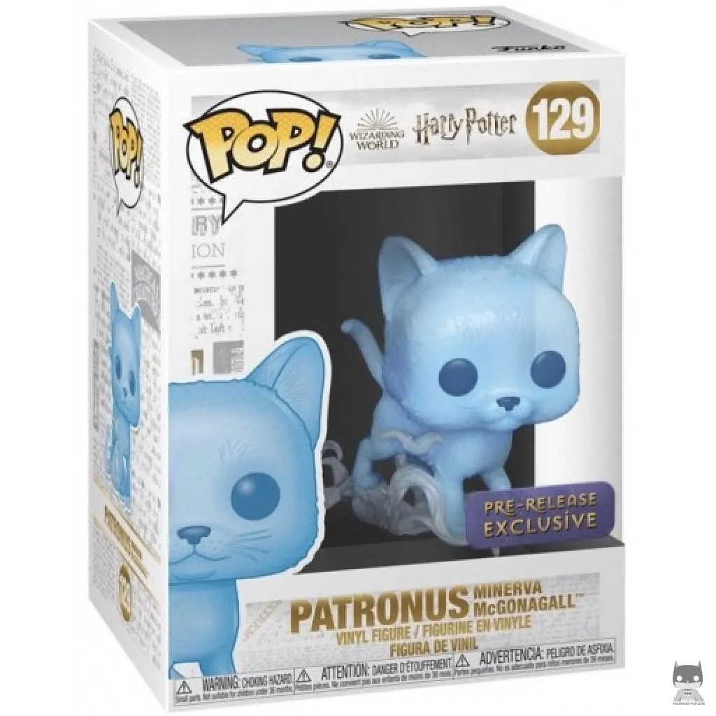Figurine Funko POP Patronus Minerva McGonagall (Translucent) avec boîte