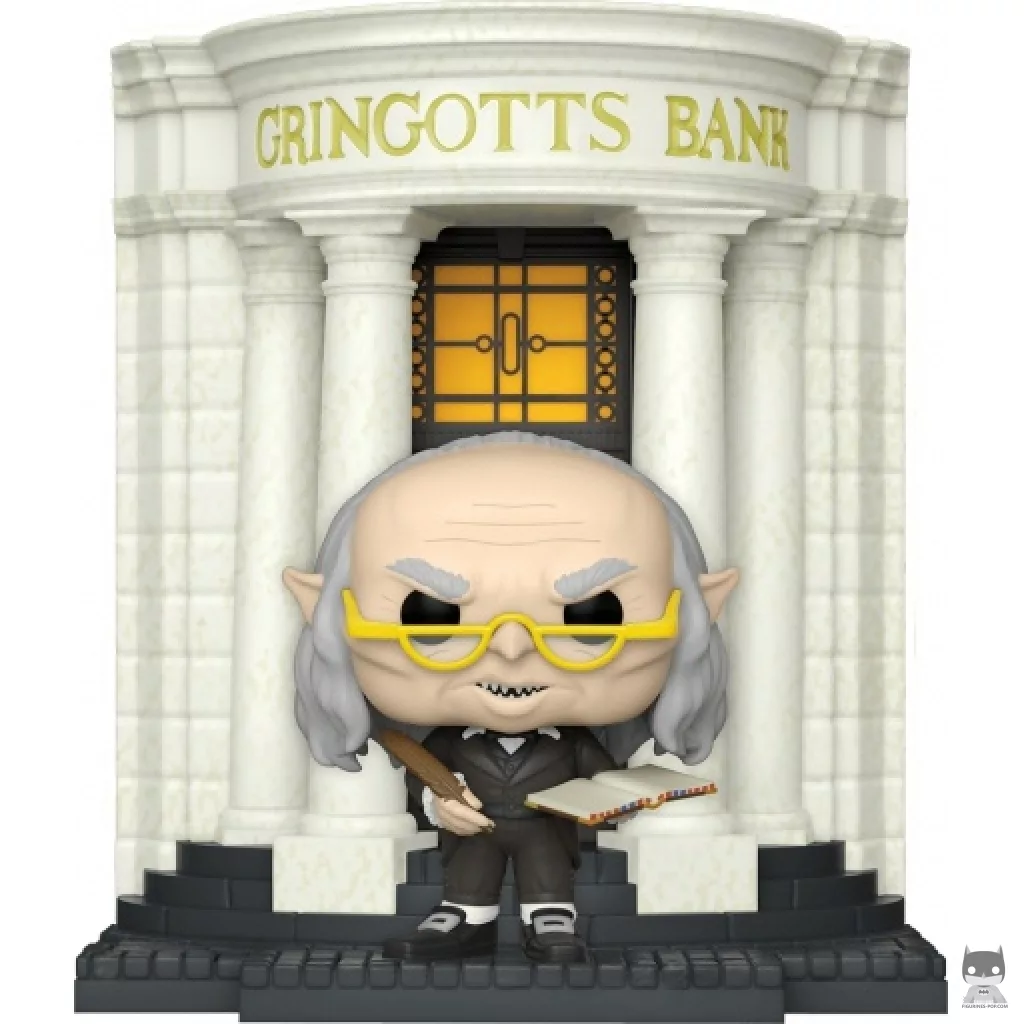 Figurine Funko POP Gripsec devant Banque Gringotts (Chemin de Traverse) (Harry Potter)