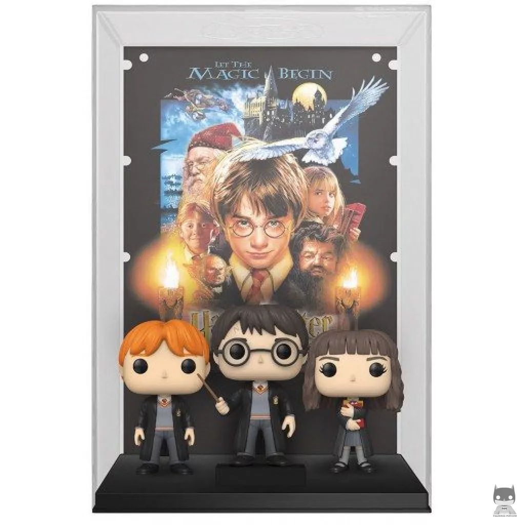 Figurine Funko POP Ron, Harry & Hermione (Harry Potter)