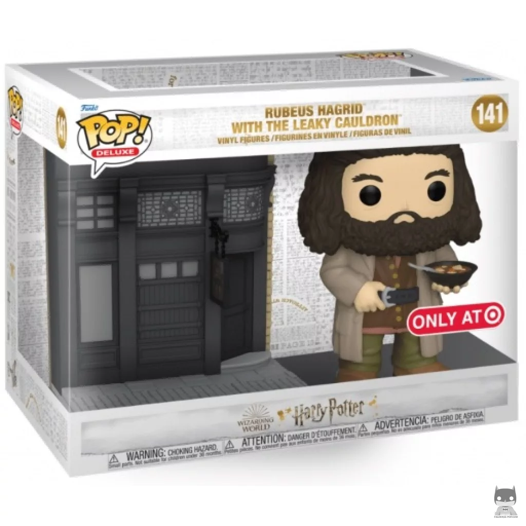 Figurine Funko POP Hagrid devant le Chaudron Baveur (Chemin de Traverse) avec boîte