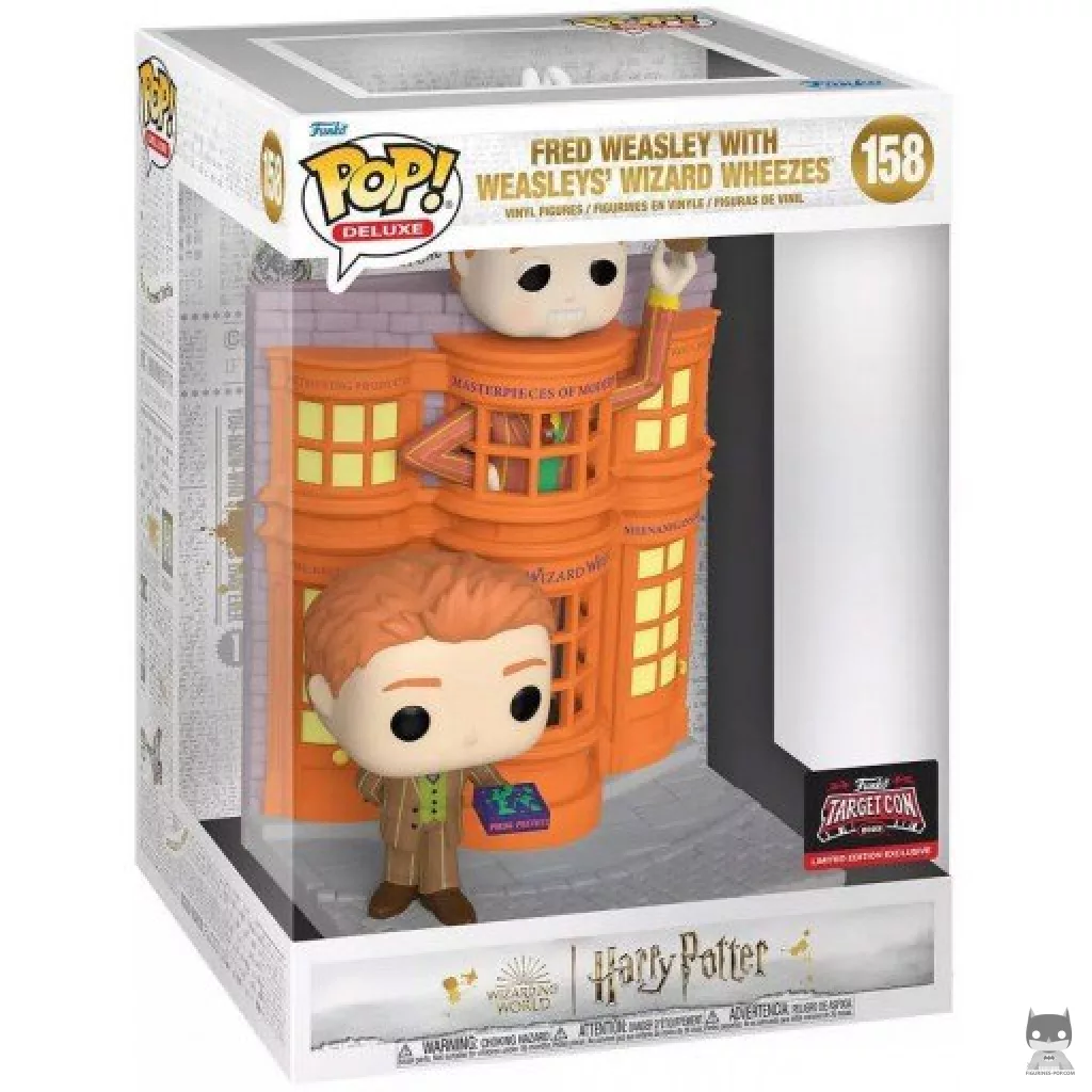 Figurine Funko POP Fred Weasley avec Farces pour Sorciers Facétieux avec boîte