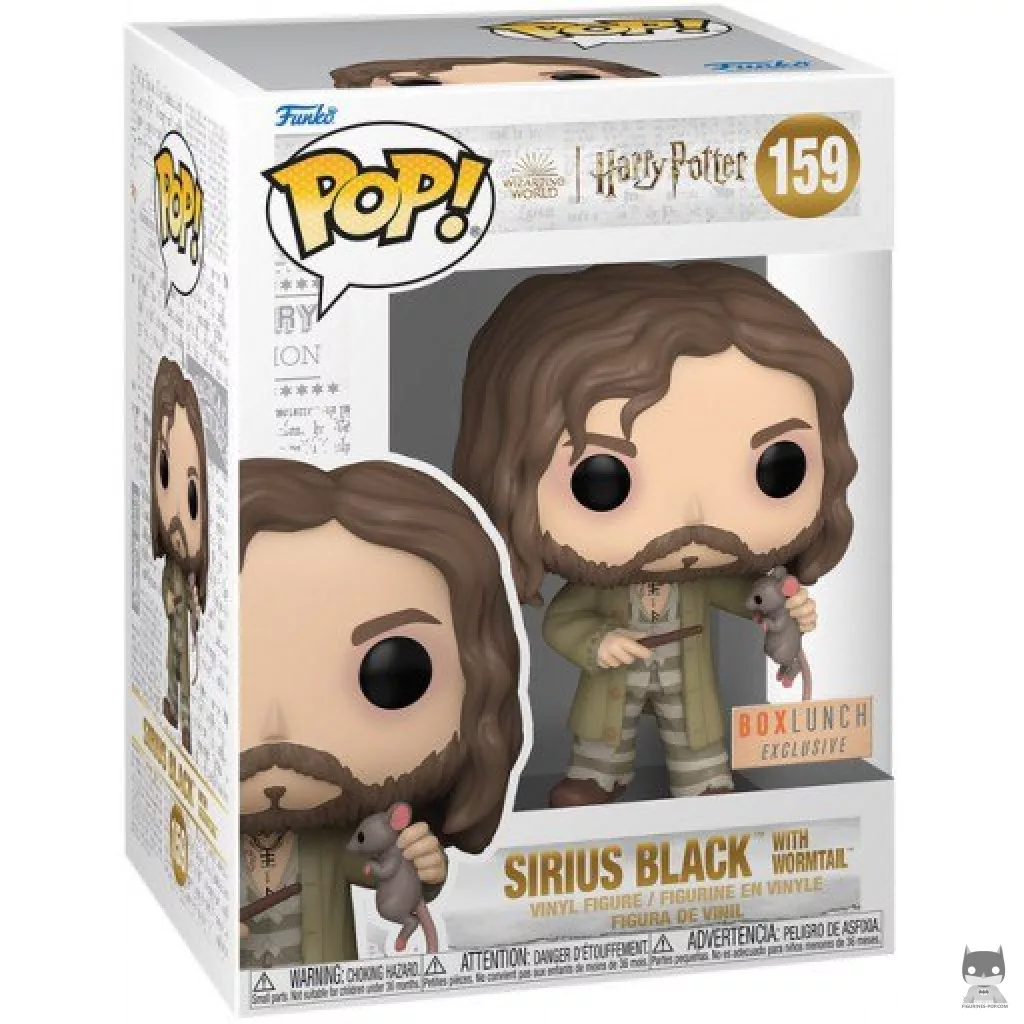 Figurine Funko POP Sirius Black avec Pettigrow avec boîte