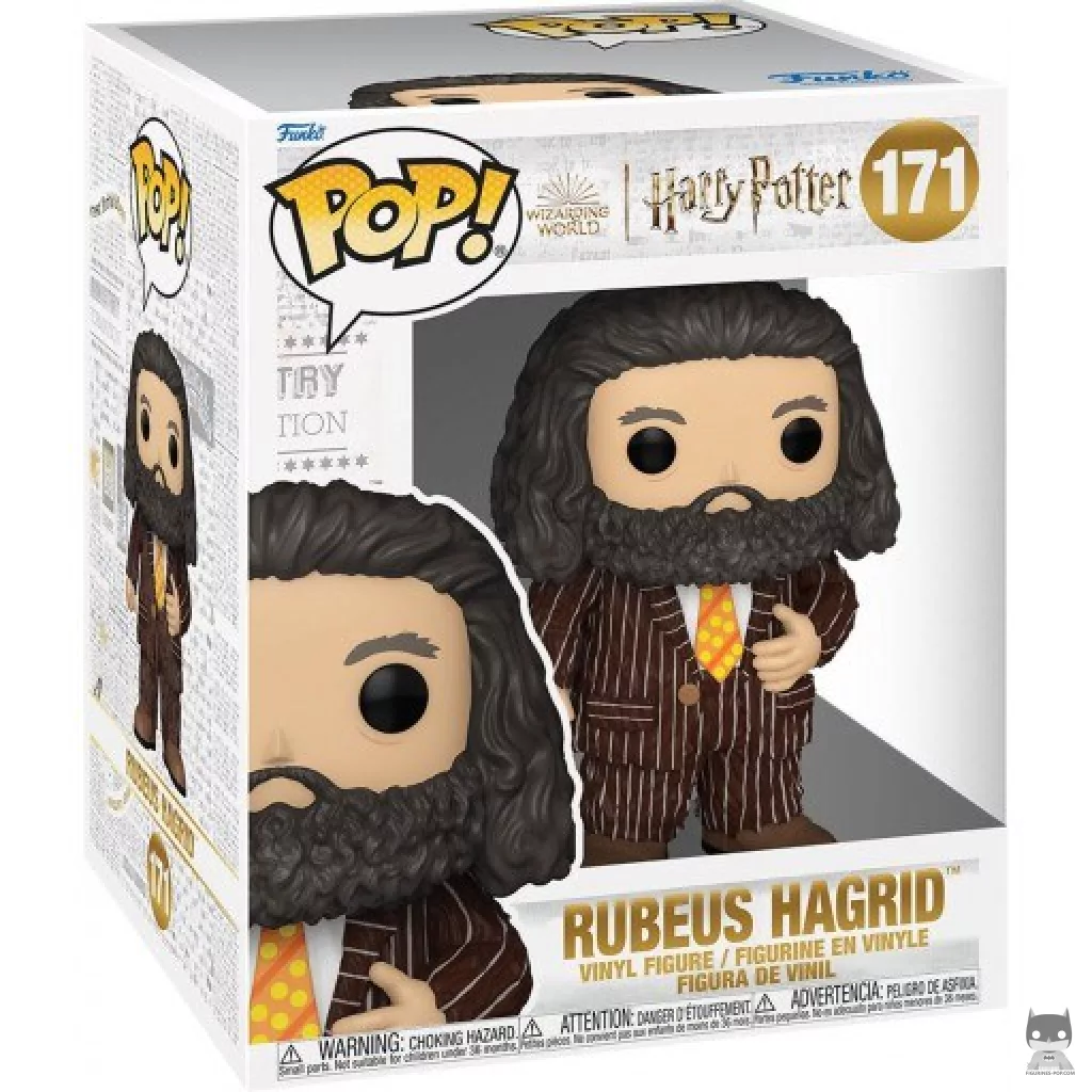 Figurine Funko POP Rubeus Hagrid en Costume (SuperSized) avec boîte