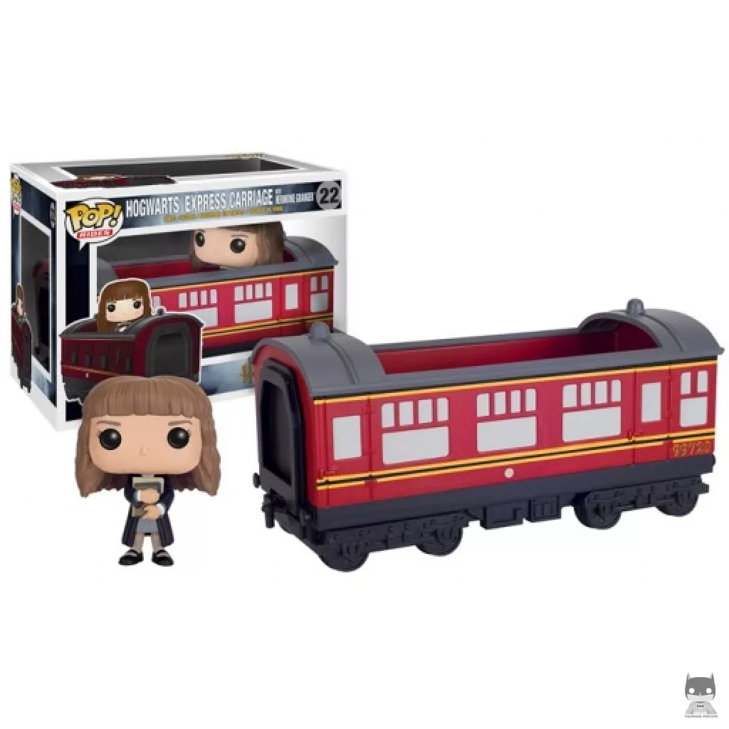 Figurine Funko POP Hermione Granger avec Poudlard Express avec boîte