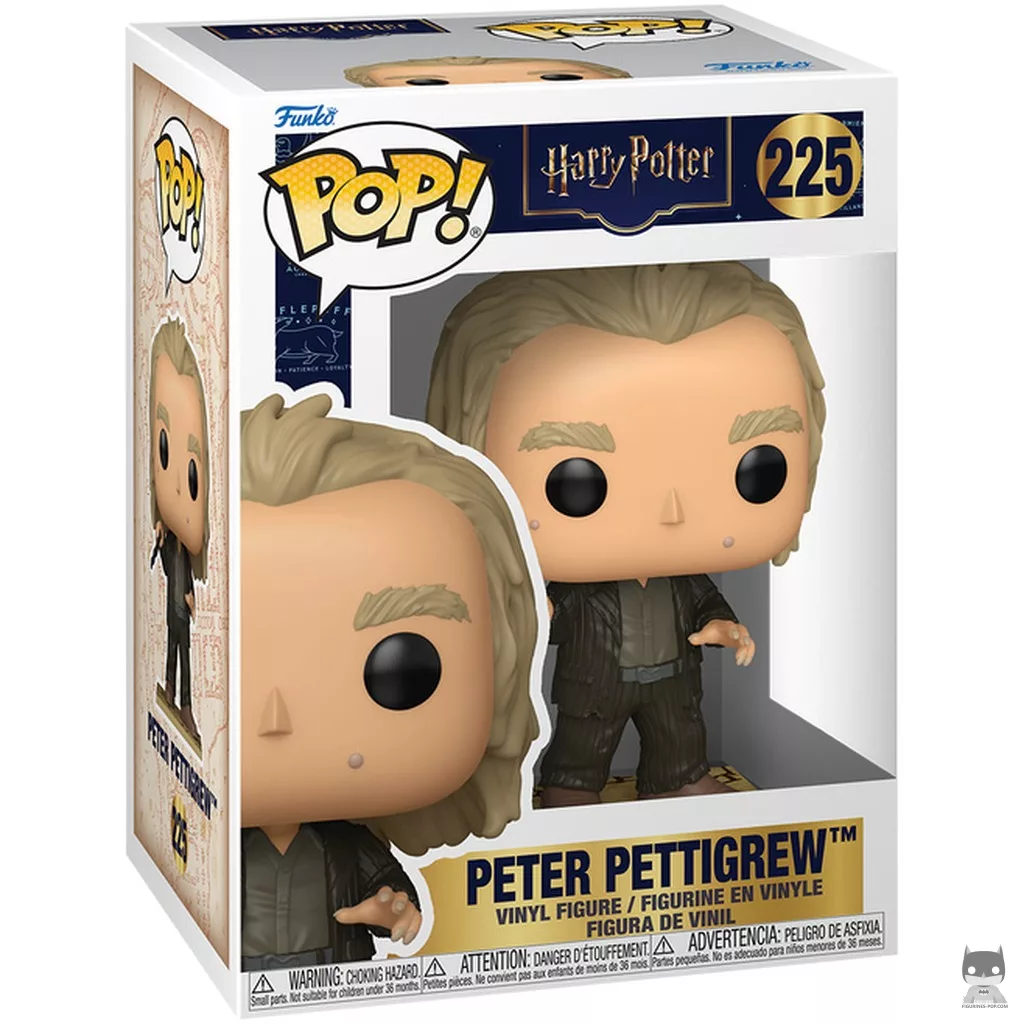 Figurine Funko POP Peter Pettigrow (Carte du Maraudeur) avec boîte