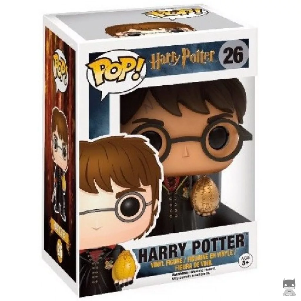 Figurine Funko POP Harry Potter avec Œuf du Tournoi des Trois Sorciers avec boîte