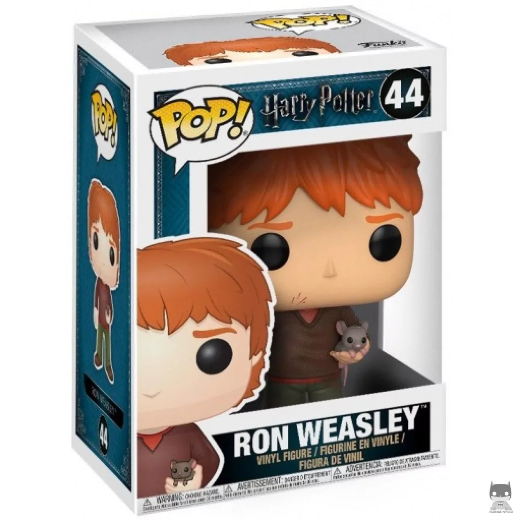 Figurine Funko POP Ron Weasley avec Croutard avec boîte
