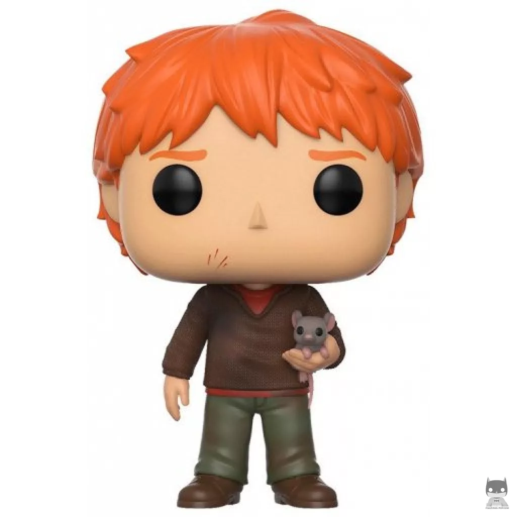 Figurine Funko POP Ron Weasley avec Croutard (Harry Potter)