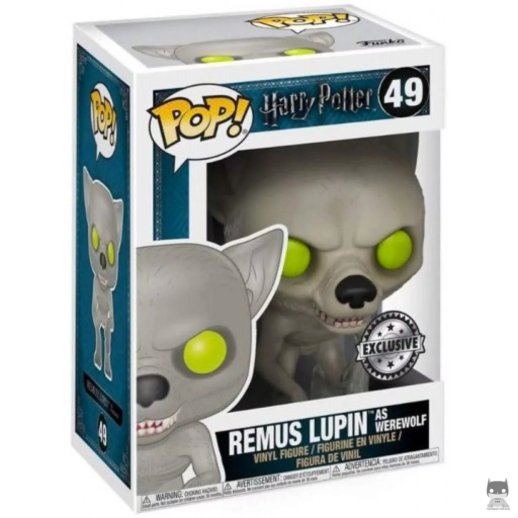 Figurine Funko POP Remus Lupin en Loup-Garou avec boîte