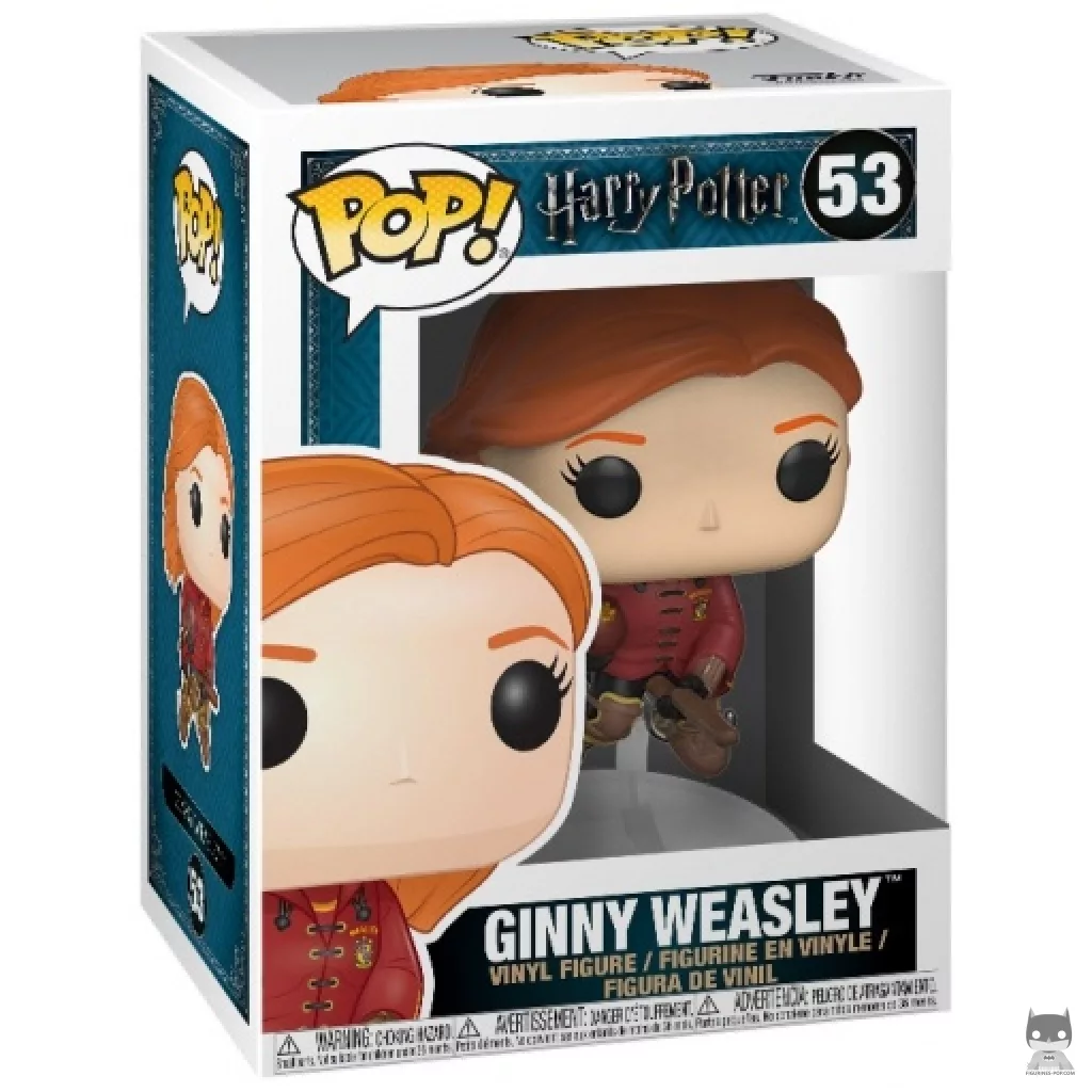Figurine Funko POP Ginny Weasley sur Balai avec boîte