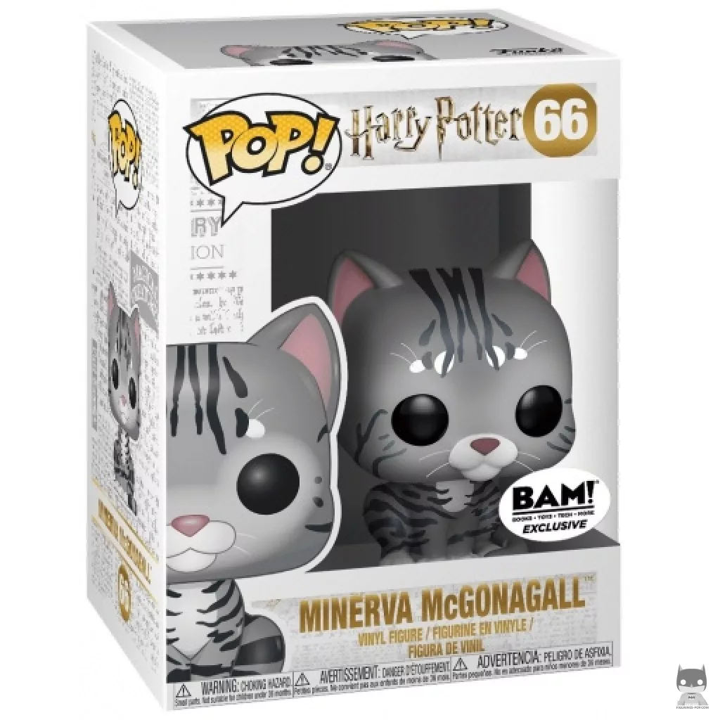 Figurine Funko POP Minerva McGonagall en Chat avec boîte
