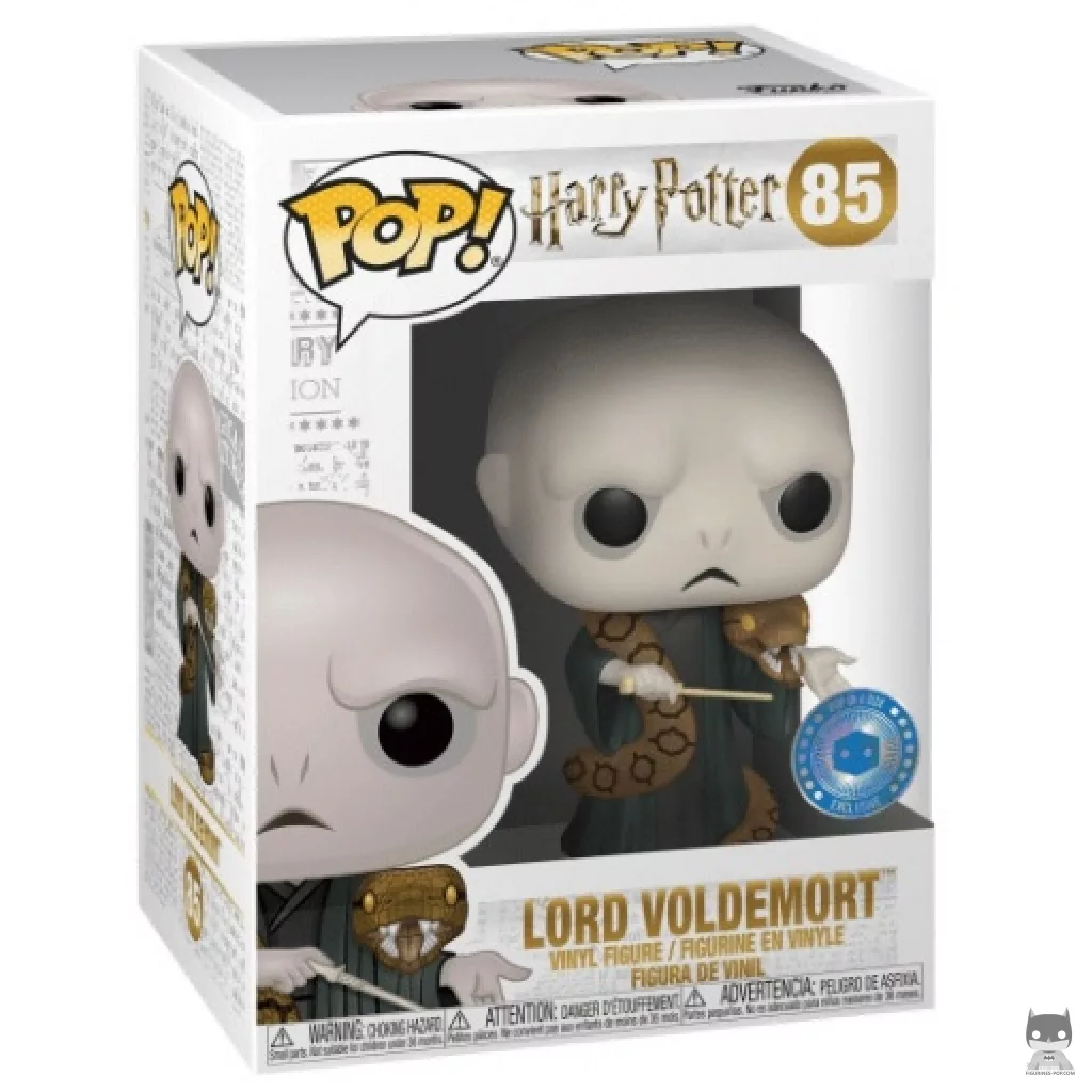 Figurine Funko POP Lord Voldemort avec Nagini avec boîte