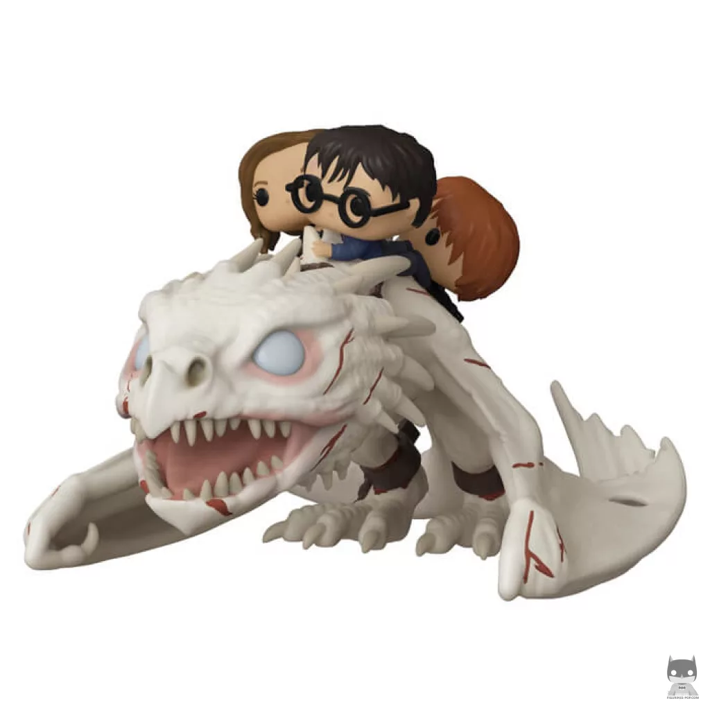 Figurine Funko POP Harry, Ron & Hermione sur le Dragon (Harry Potter)