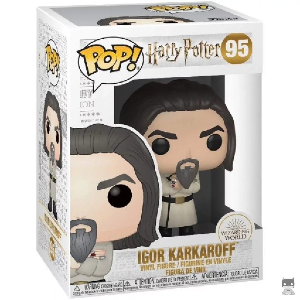 Figurine Funko POP Igor Karkaroff en tenue de Bal avec boîte