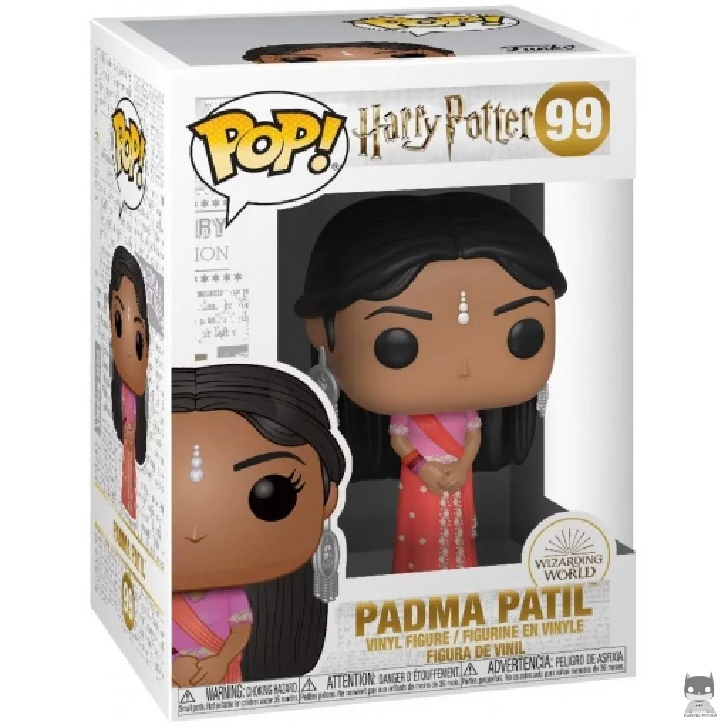 Figurine Funko POP Padma Patil en tenue de Bal avec boîte