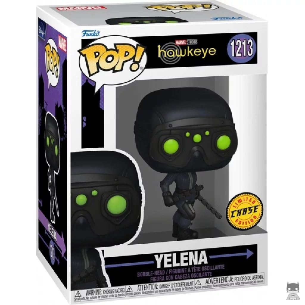 Figurine Funko POP Yelena (Chase) avec boîte
