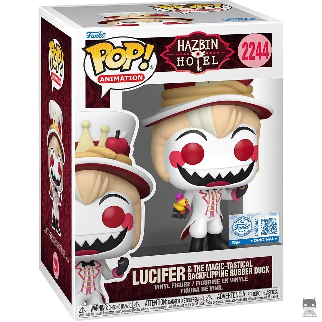 Figurine Funko POP Lucifer & The Magic-Tastical Backflipping Rubber Duck avec boîte