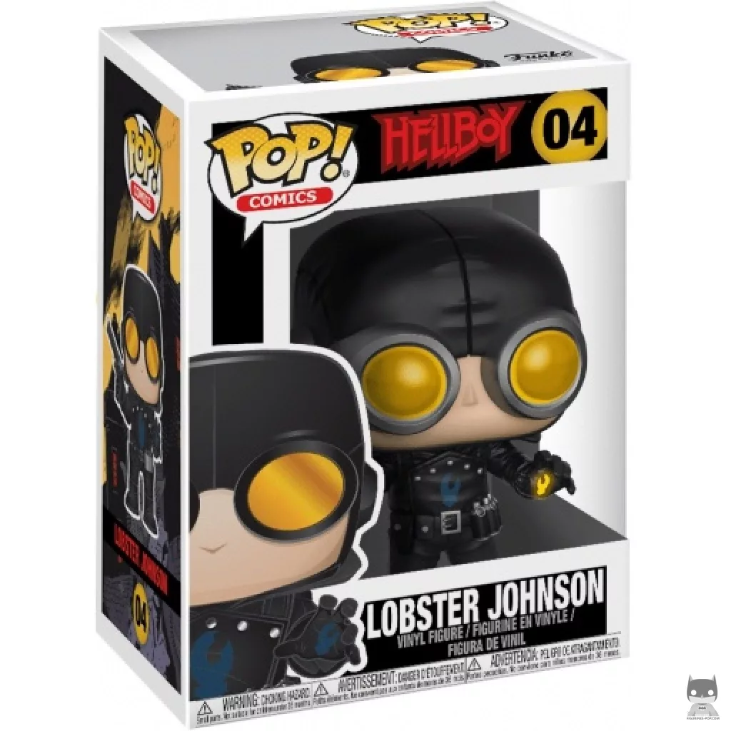 Figurine Funko POP Lobster Johnson avec boîte