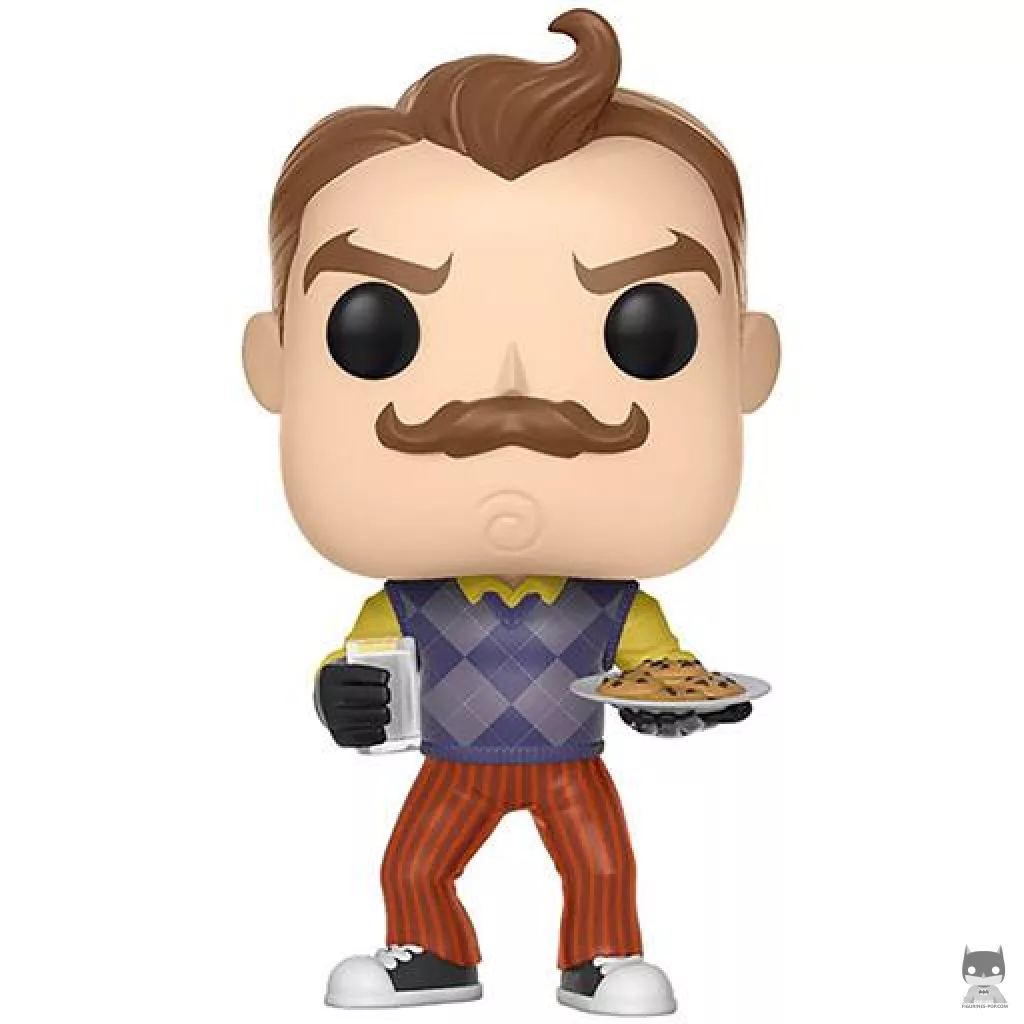 Figurine Funko POP Le Voisin avec lait & cookies (Hello Neighbor)