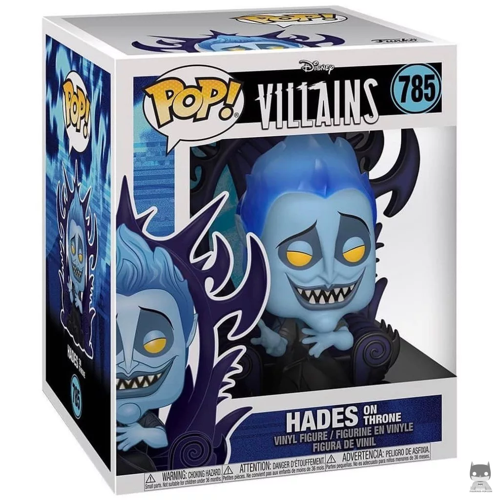 Figurine Funko POP Hadès sur le trône avec boîte
