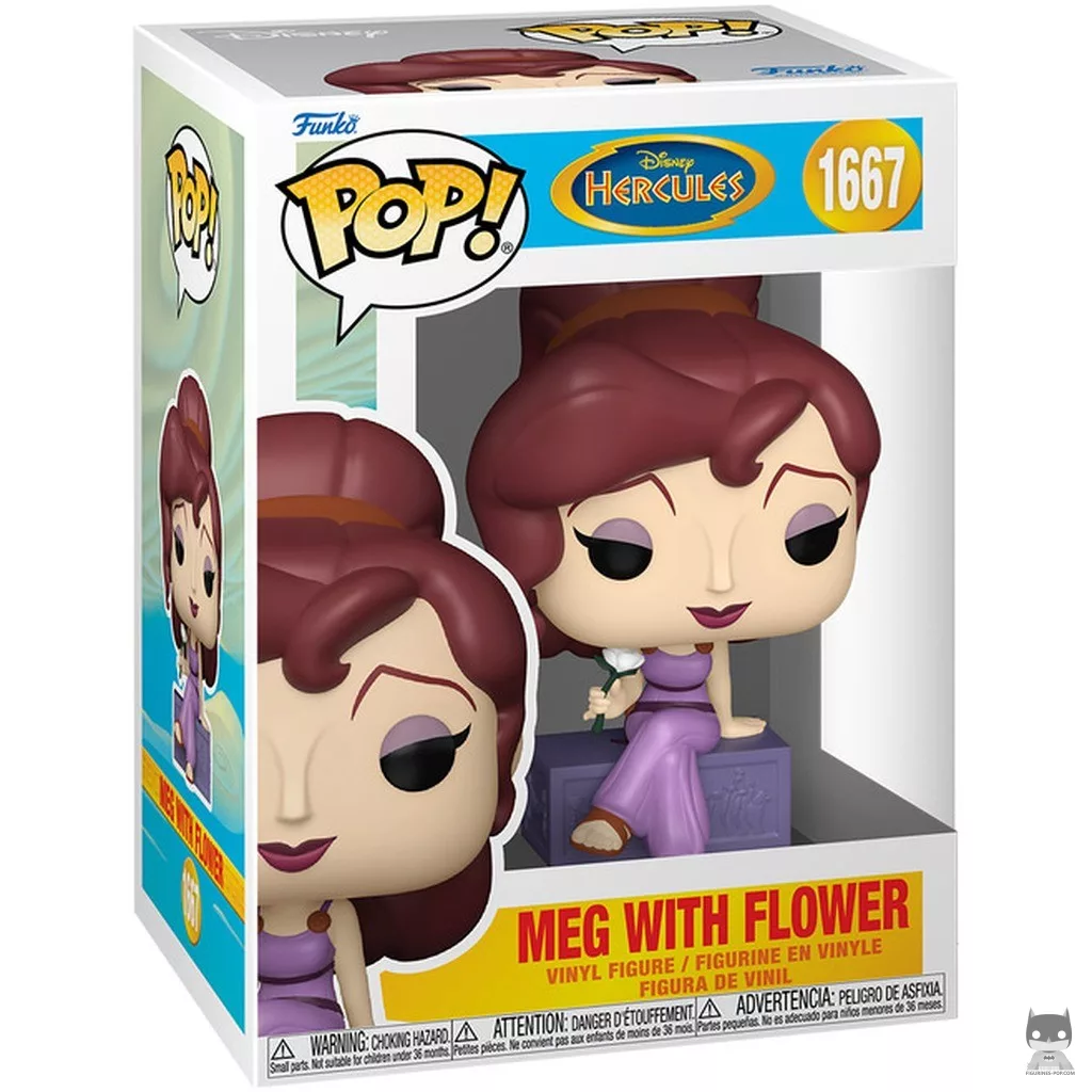 Figurine Funko POP Meg avec Fleur avec boîte