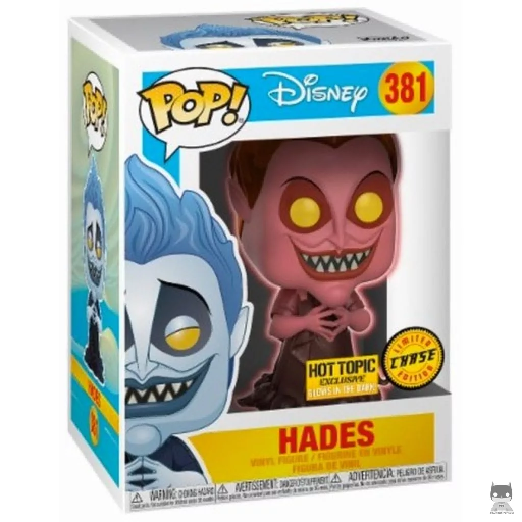 Figurine Funko POP Hadès (Rouge) (Chase) avec boîte