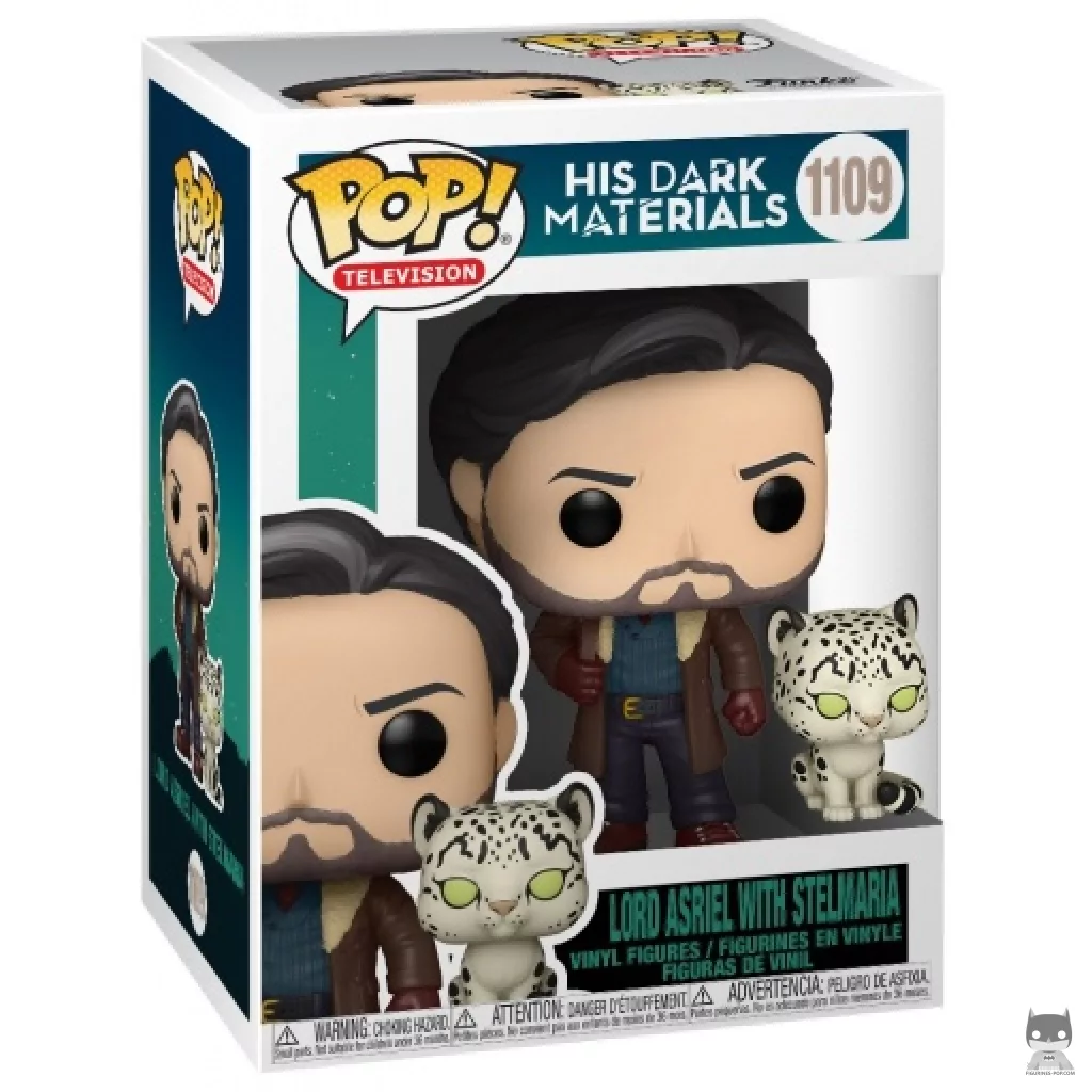 Figurine Funko POP Lord Asriel avec Stelmaria avec boîte