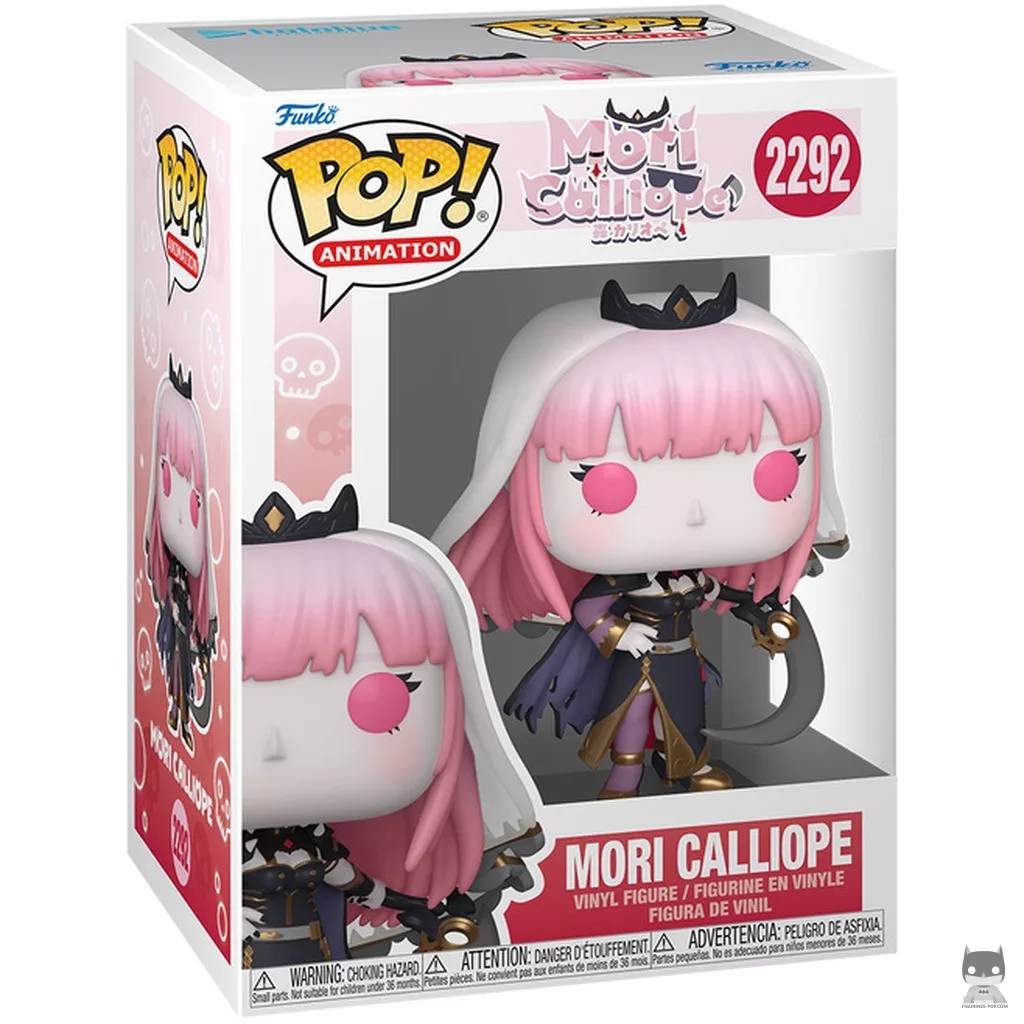 Figurine Funko POP Mori Calliope avec boîte