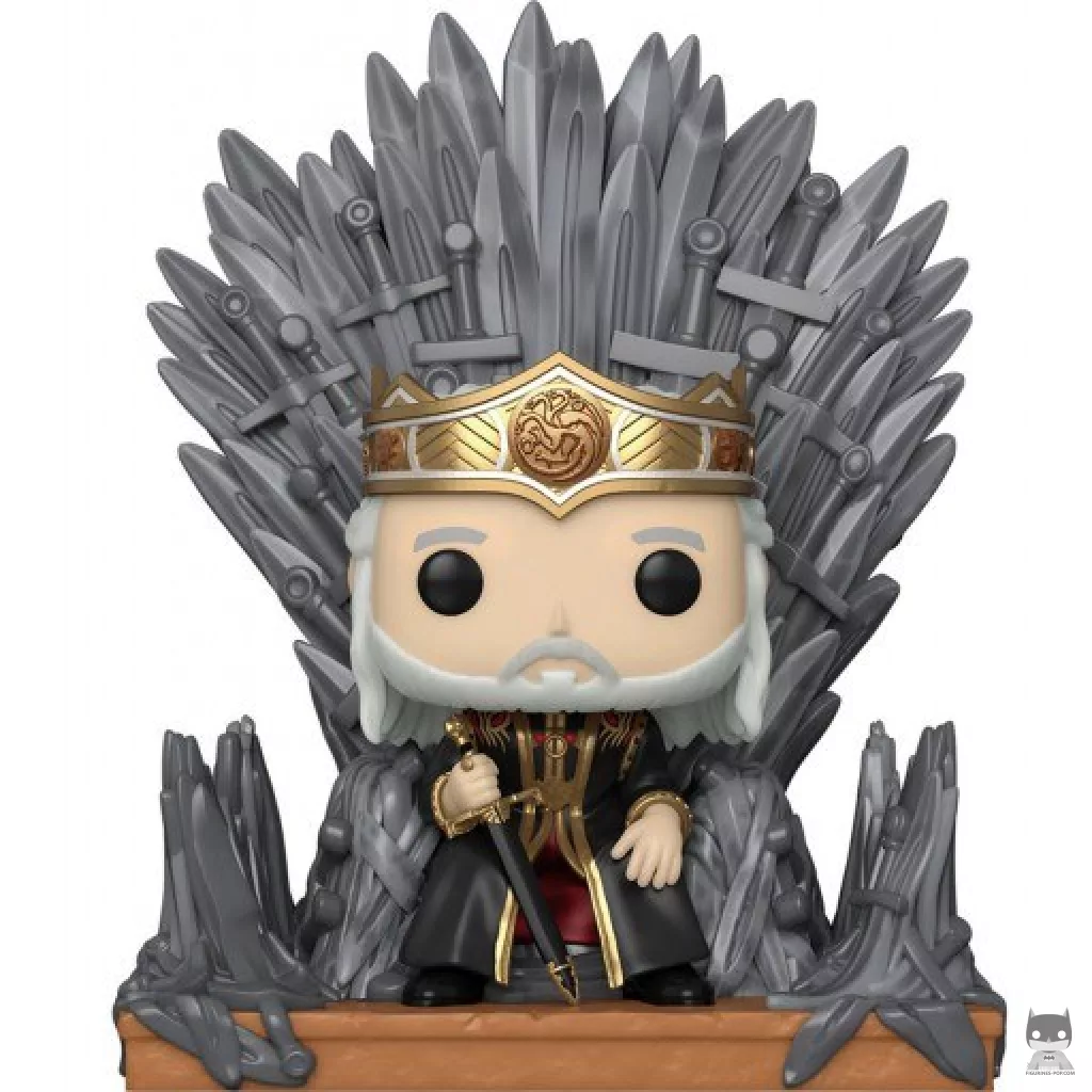 Figurine Funko POP Viserys sur le Trône de Fer (House of the Dragon : Day of the Dragon (Game of Thrones))