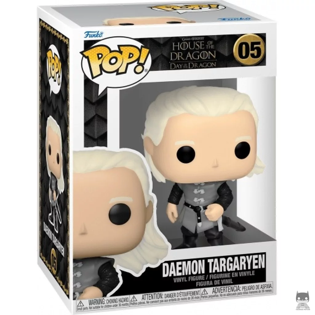 Figurine Funko POP Daemon Targaryen avec boîte
