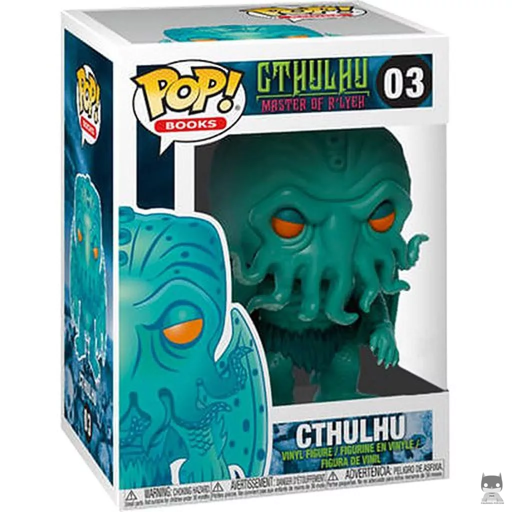 Figurine Funko POP Cthulhu (Néon) avec boîte