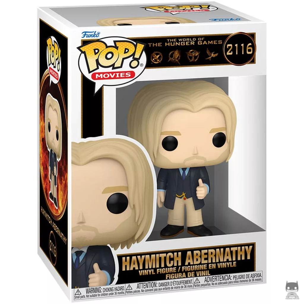 Figurine Funko POP Haymitch Abernathy avec boîte