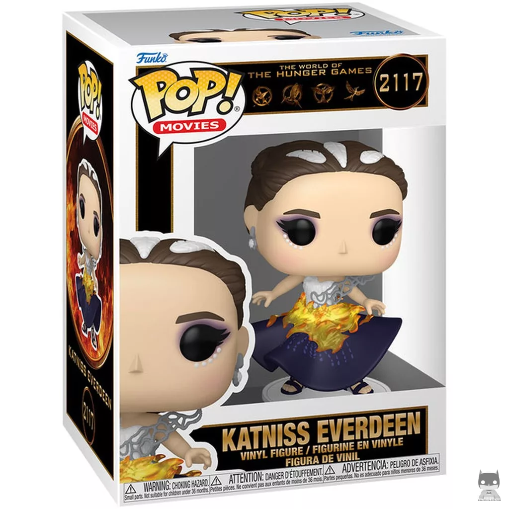 Figurine Funko POP Katniss Everdeen en robe de mariée avec boîte